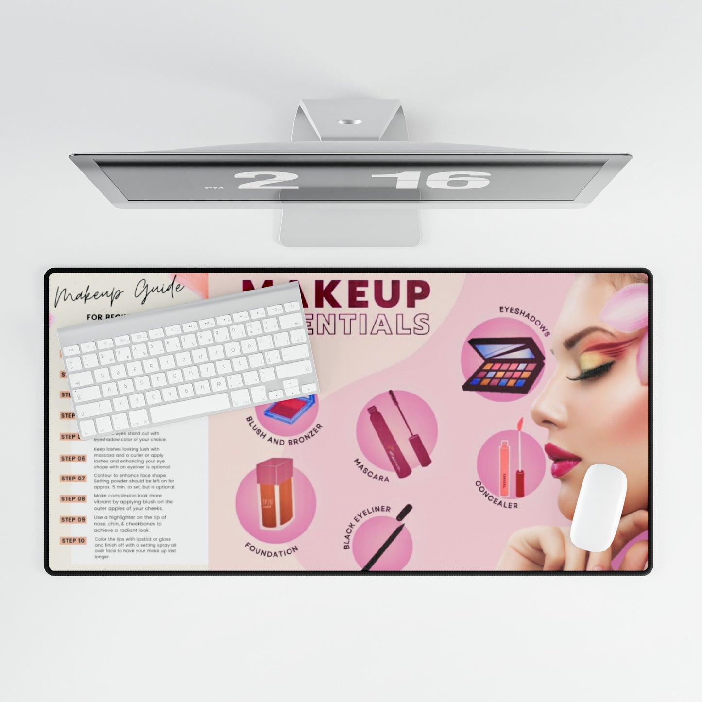 X- Large Make up Step-by-step Vanity Mats by NNN