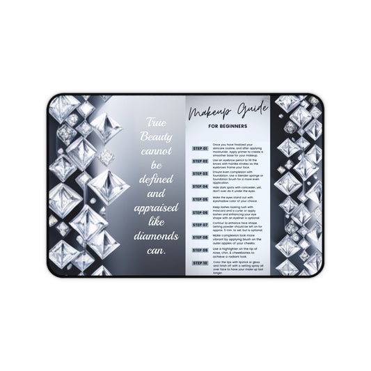 S/M Makeup Step-By-Step Guide Vanity Mats by NNN